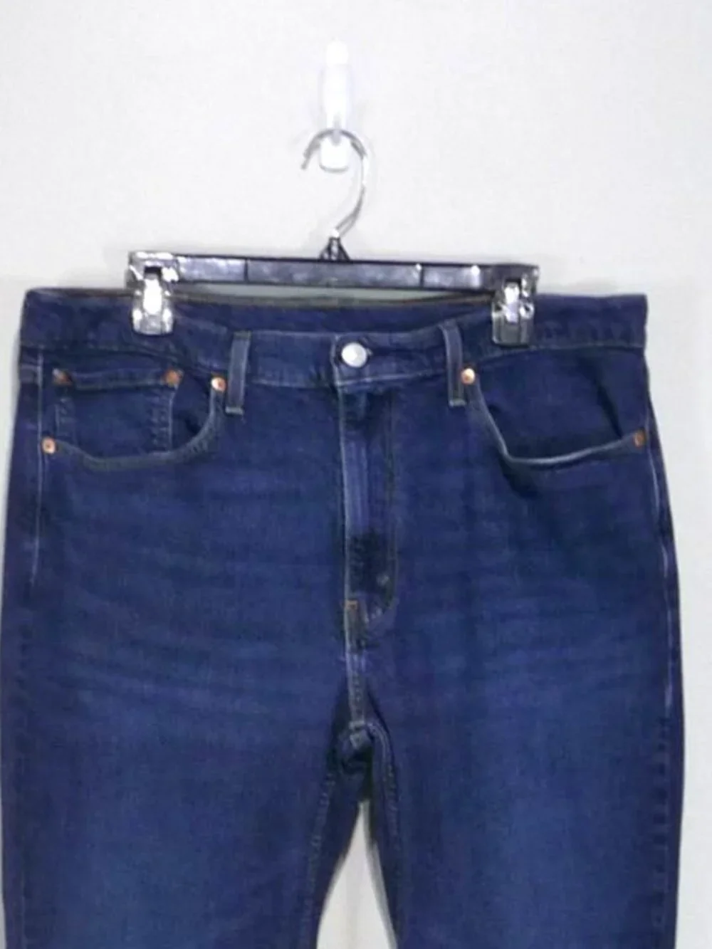 Levi's 514 Straight Fit Jeans 38x32 Medium Wash Denim